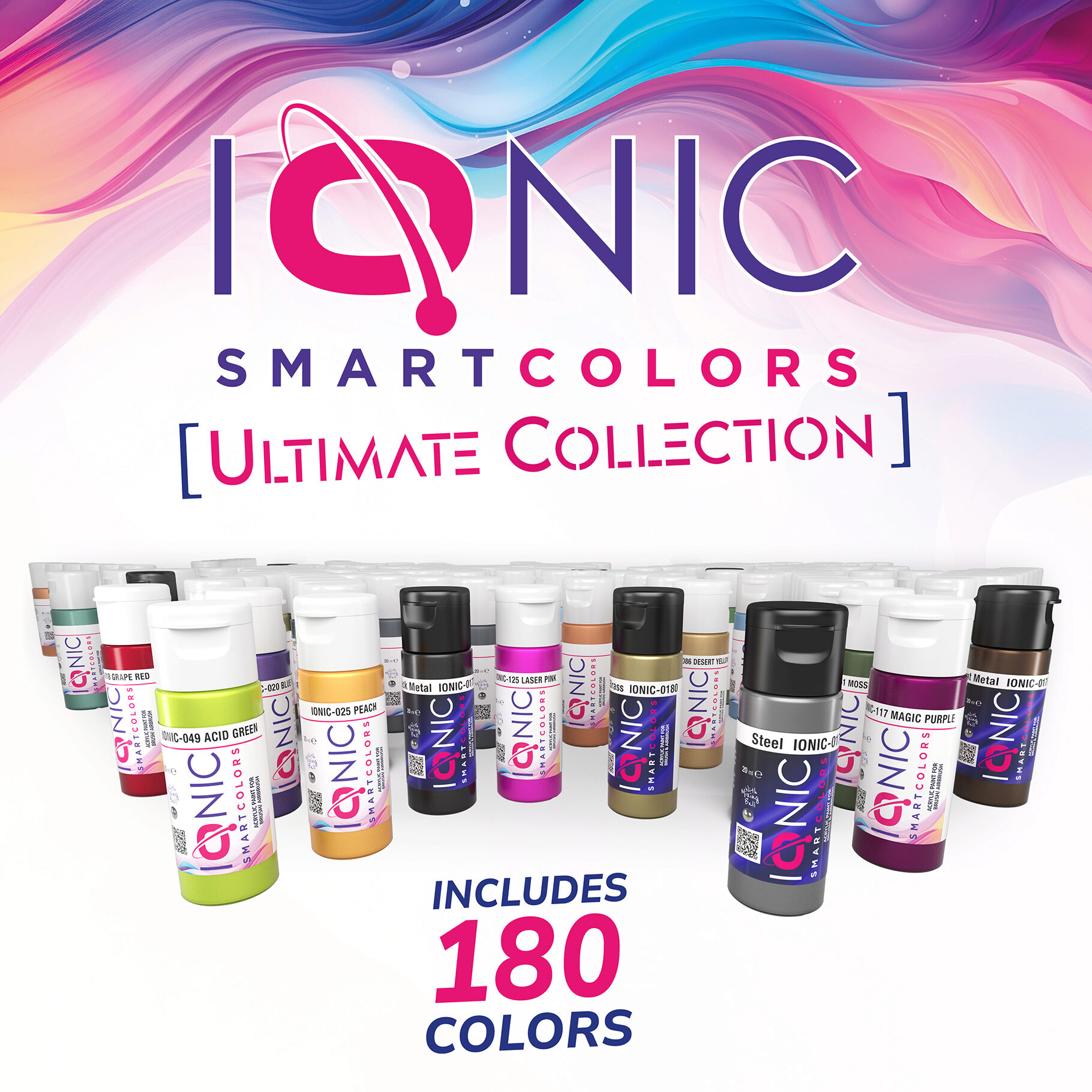 Ammo IONIC-0603 IONIC Colors Ultimate Collection Set mit 180 Farben 20ml